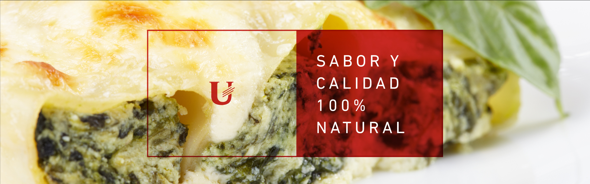 Sabor y calidad 100% natural